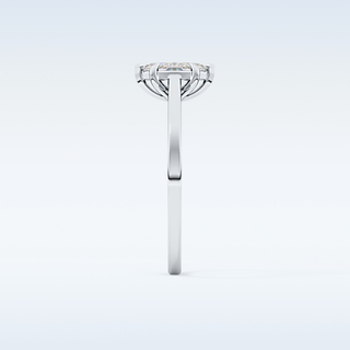 Stunning 0.42 CT Solitaire Engagement Ring Featuring Marquise Moissanite