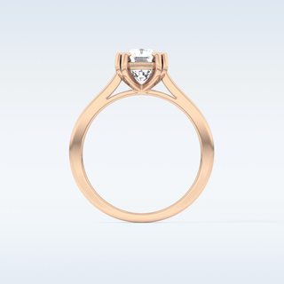 Stunning 2.61 CT Solitaire Engagement Ring Featuring Cushion Moissanite
