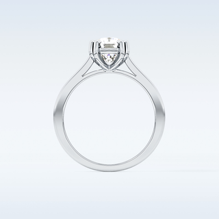 Stunning 2.61 CT Solitaire Engagement Ring Featuring Cushion Moissanite