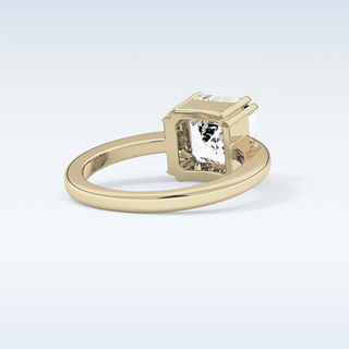 Stunning 2.9 CT Solitaire Engagement Ring Featuring Asscher Moissanite 8