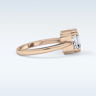 Stunning 2.9 CT Solitaire Engagement Ring Featuring Asscher Moissanite 15