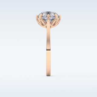 Stunning 3.16 CT Solitaire Engagement Ring Featuring Round Moissanite