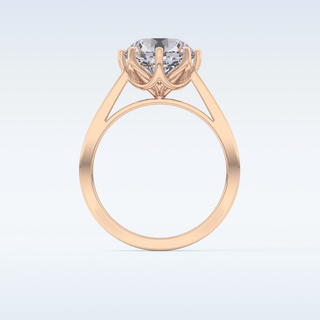Stunning 3.16 CT Solitaire Engagement Ring Featuring Round Moissanite