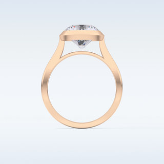 Beautiful 2.85 CT Solitaire Engagement Ring Featuring Round Moissanite