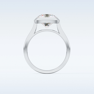 Beautiful 2.85 CT Solitaire Engagement Ring Featuring Round Moissanite