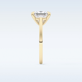 Stunning 2.55 CT Solitaire Engagement Ring Featuring Princess Moissanite