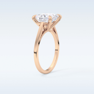 Stunning 2.55 CT Solitaire Engagement Ring Featuring Princess Moissanite