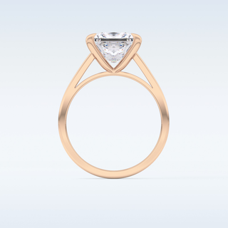 Stunning 2.55 CT Solitaire Engagement Ring Featuring Princess Moissanite