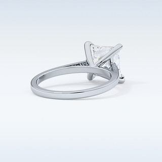 Stunning 2.55 CT Solitaire Engagement Ring Featuring Princess Moissanite