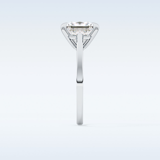 Stunning 2.55 CT Solitaire Engagement Ring Featuring Princess Moissanite