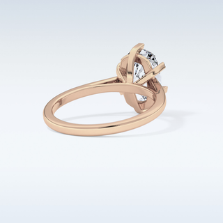 Stunning 2.23 CT Solitaire Engagement Ring Featuring Cushion Moissanite