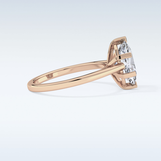 Stunning 2.23 CT Solitaire Engagement Ring Featuring Cushion Moissanite
