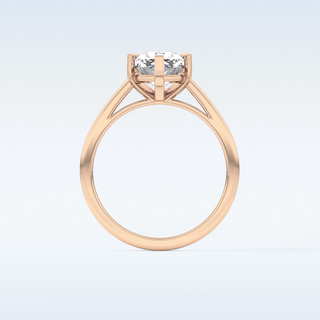 Stunning 2.23 CT Solitaire Engagement Ring Featuring Cushion Moissanite