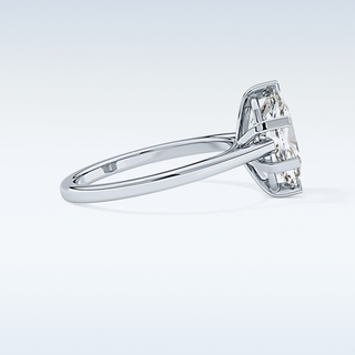 Stunning 2.23 CT Solitaire Engagement Ring Featuring Cushion Moissanite