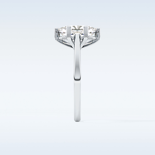 Stunning 2.23 CT Solitaire Engagement Ring Featuring Cushion Moissanite