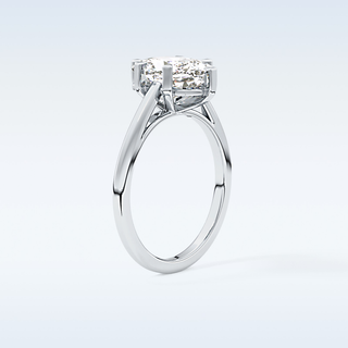 Stunning 2.23 CT Solitaire Engagement Ring Featuring Cushion Moissanite