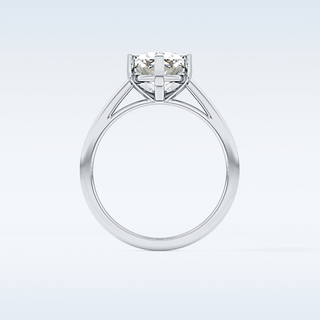 Stunning 2.23 CT Solitaire Engagement Ring Featuring Cushion Moissanite