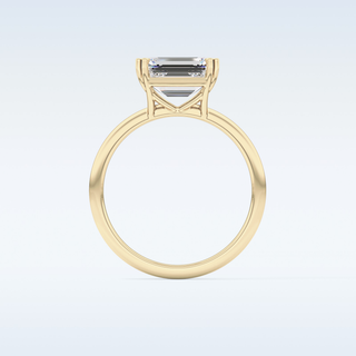 Stunning 1.96 CT Solitaire Engagement Ring Featuring Emerald Moissanite