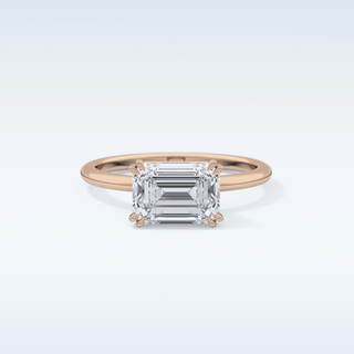 Stunning 1.96 CT Solitaire Engagement Ring Featuring Emerald Moissanite