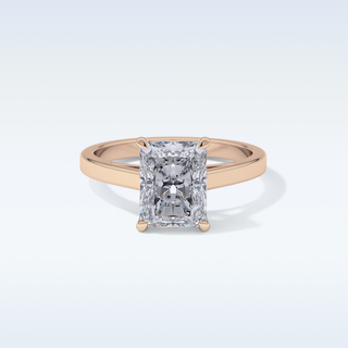 Stunning 2.78 CT Solitaire Engagement Ring Featuring Radiant Moissanite