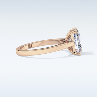 Stunning 2.78 CT Solitaire Engagement Ring Featuring Radiant Moissanite