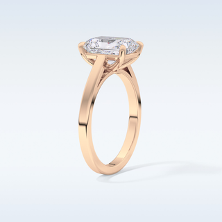 Stunning 2.78 CT Solitaire Engagement Ring Featuring Radiant Moissanite