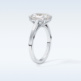 Stunning 2.78 CT Solitaire Engagement Ring Featuring Radiant Moissanite