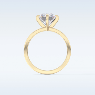 Stunning 3.45 CT Solitaire Engagement Ring Featuring Radiant Moissanite