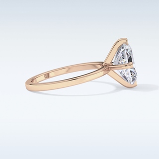 Stunning 3.45 CT Solitaire Engagement Ring Featuring Radiant Moissanite