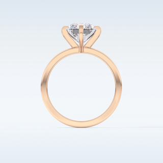 Stunning 3.45 CT Solitaire Engagement Ring Featuring Radiant Moissanite