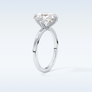 Stunning 3.45 CT Solitaire Engagement Ring Featuring Radiant Moissanite