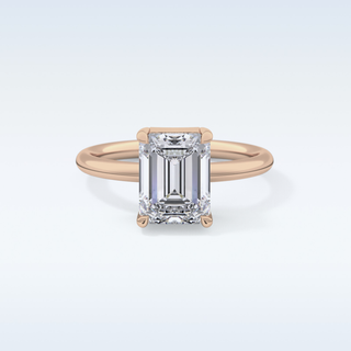 Beautiful 2.76 CT Solitaire Engagement Ring Featuring Emerald Moissanite