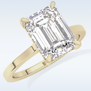 Beautiful Full Eternity Wedding Band with 1.23 CT Round & Baguette Cut Moissanite