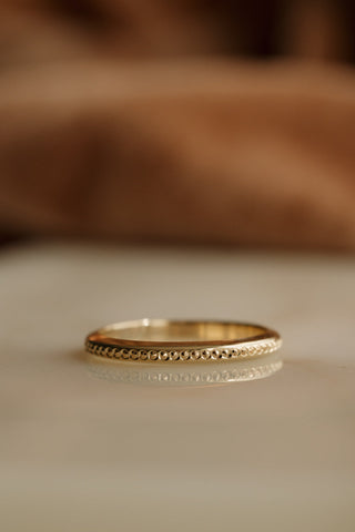 0.13 TCW Round Twisted Moissanite Wedding Band