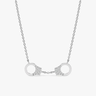 1.0 CT Round Bezel Solitaire Lab Grown Diamond Necklace