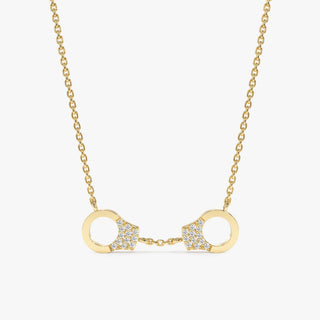 1.0 CT Round Bezel Solitaire Lab Grown Diamond Necklace