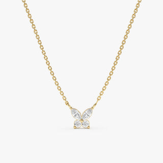 1.0 CT Round Bezel Solitaire Lab Grown Diamond Necklace