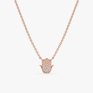 1.0 CT Round Bezel Solitaire Lab Grown Diamond Necklace