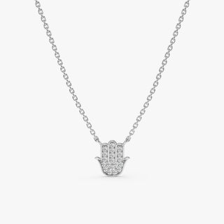 1.0 CT Round Bezel Solitaire Lab Grown Diamond Necklace