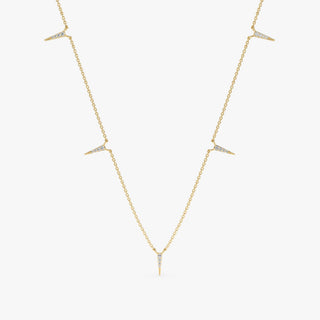 1.0 CT Round Bezel Solitaire Lab Grown Diamond Necklace