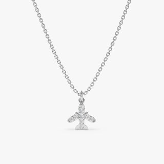 1.0 CT Round Bezel Solitaire Lab Grown Diamond Necklace