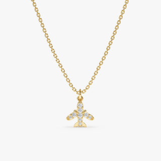 1.0 CT Round Bezel Solitaire Lab Grown Diamond Necklace