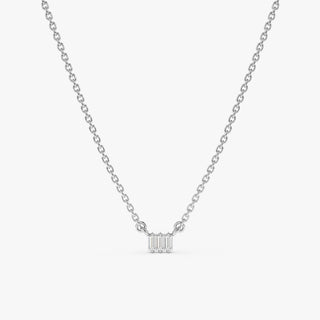 1.0 CT Round Bezel Solitaire Lab Grown Diamond Necklace