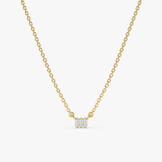1.0 CT Round Bezel Solitaire Lab Grown Diamond Necklace