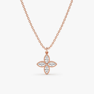 1.0 CT Round Bezel Solitaire Lab Grown Diamond Necklace