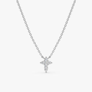 1.0 CT Round Bezel Solitaire Lab Grown Diamond Necklace