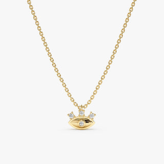 1.0 CT Round Bezel Solitaire Lab Grown Diamond Necklace
