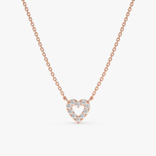 1.0 CT Round Bezel Solitaire Lab Grown Diamond Necklace