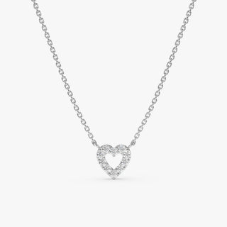 1.0 CT Round Bezel Solitaire Lab Grown Diamond Necklace