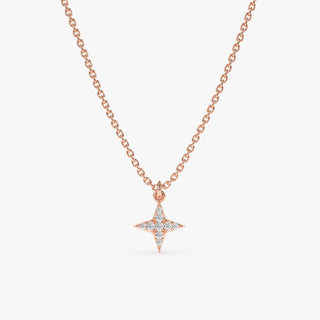 1.0 CT Round Bezel Solitaire Lab Grown Diamond Necklace